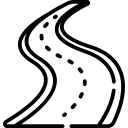 50 ft wide internal road